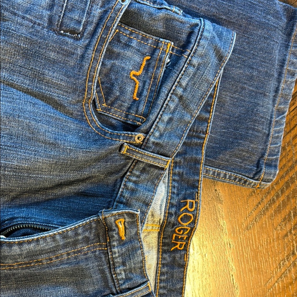 Kimes Ranch ROGER Fit Blue Denim Jeans - Picture 2 of 5